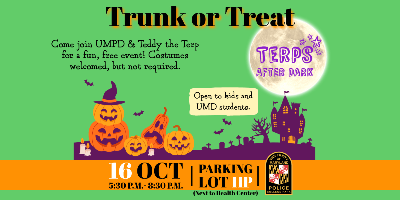 Graphic for Trunk or Treat.